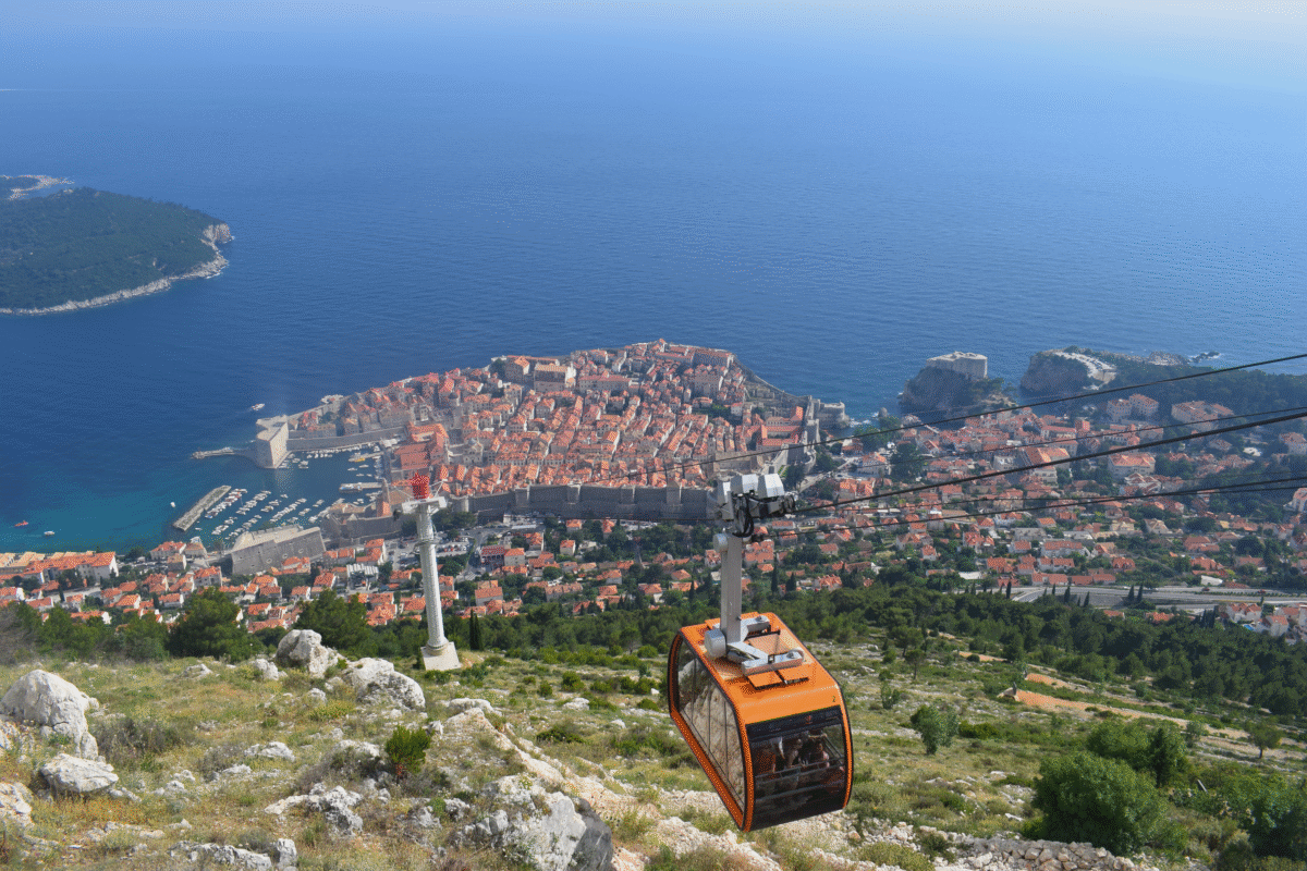 Gondola in Dubrovnik.