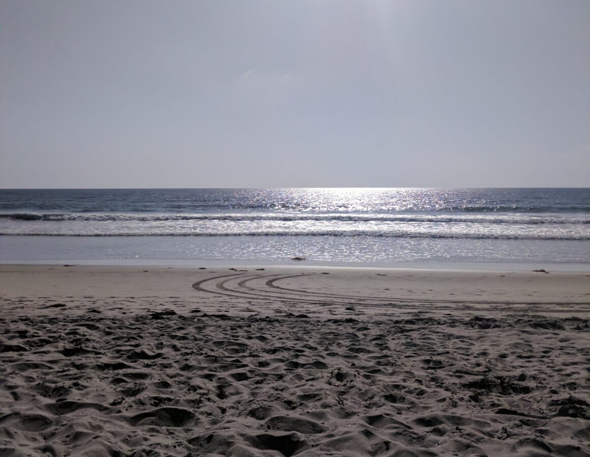 The point beach in Oceanside California.