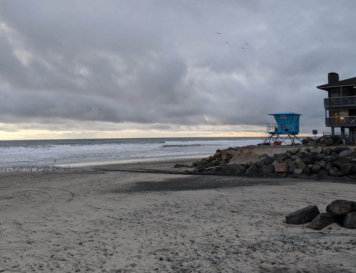 Buccaneer Beach in Oceanside California.
