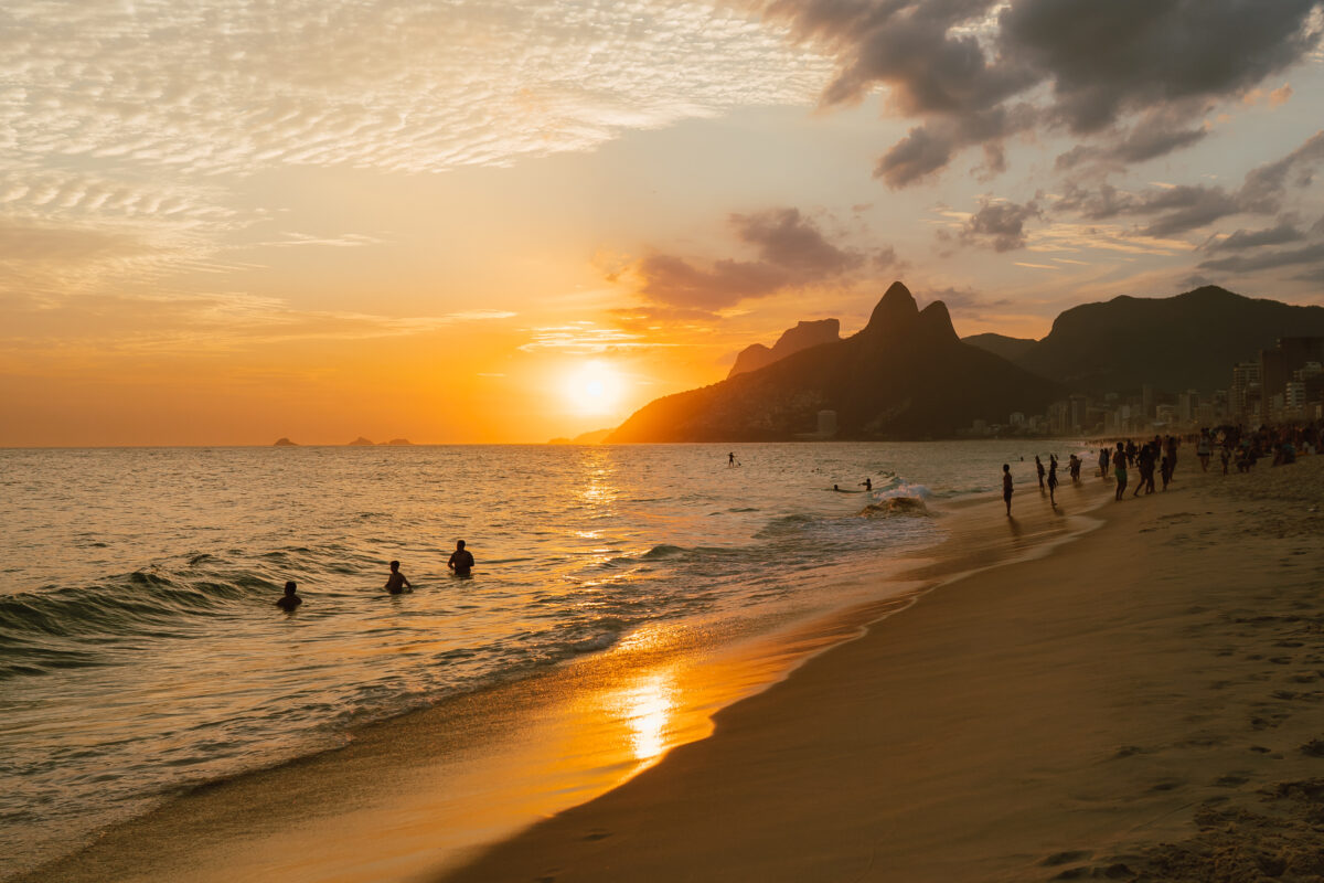 Ipanema Beach in Rio.