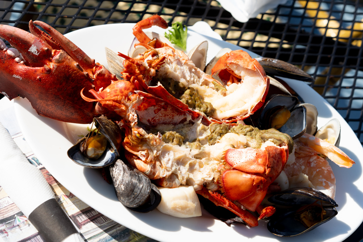Klein Fish 14 plate of lobster.