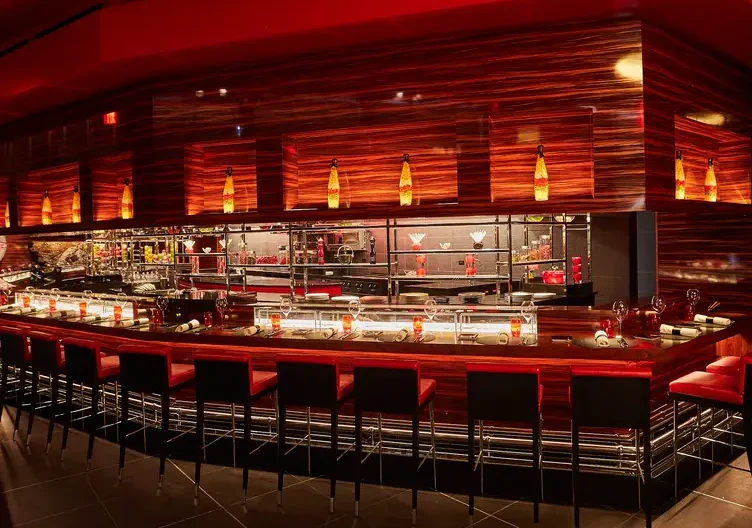 Interior L'Atelier de Joël Robuchon in Miami.
