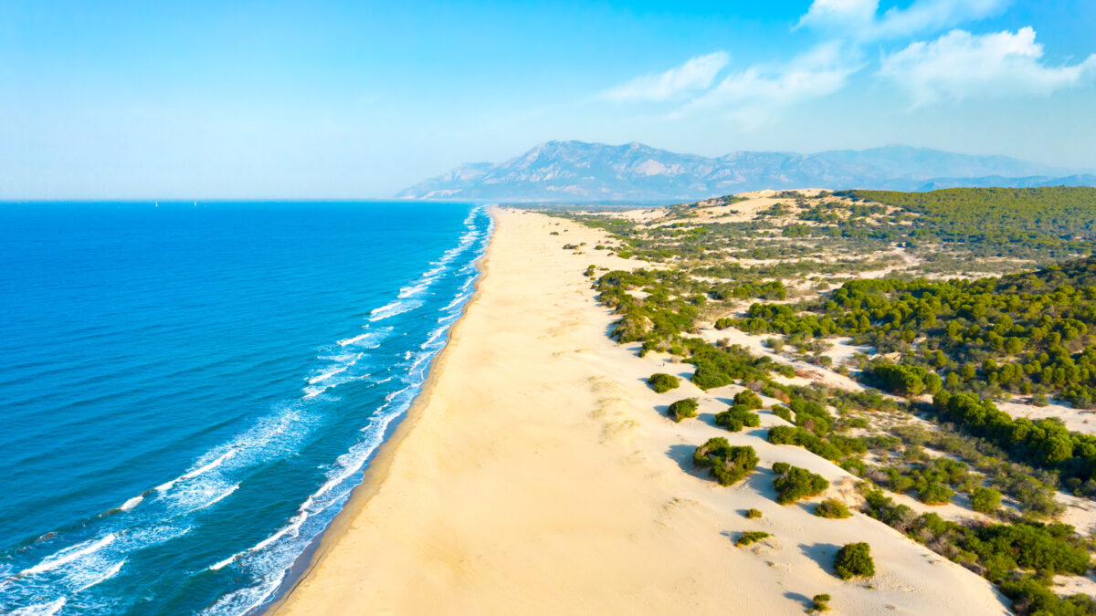 Patara Beach in Turkey.