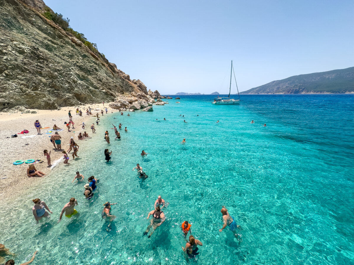 Suluada Beach in Turkey.