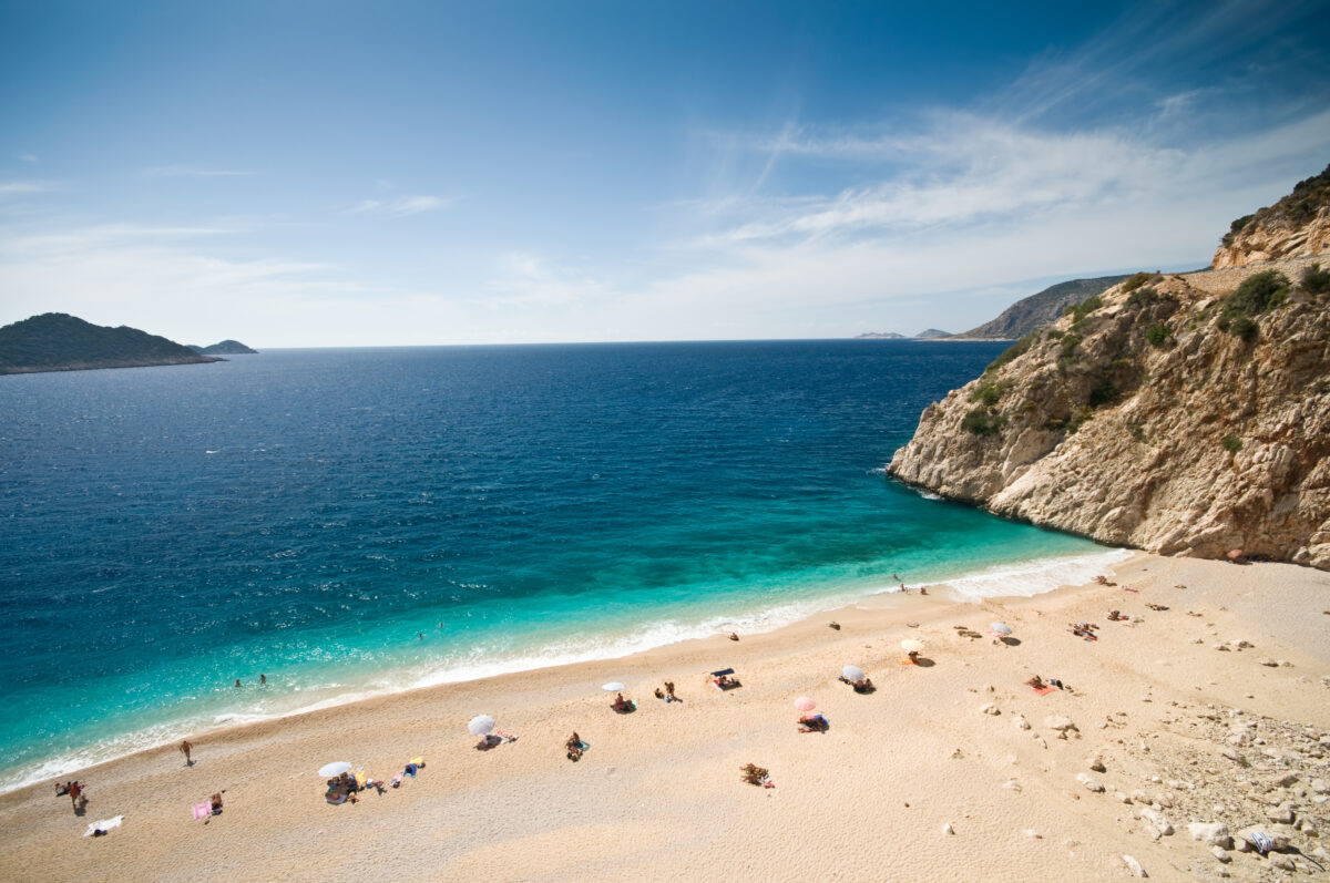 Kaputaş Beach in Turkey.
