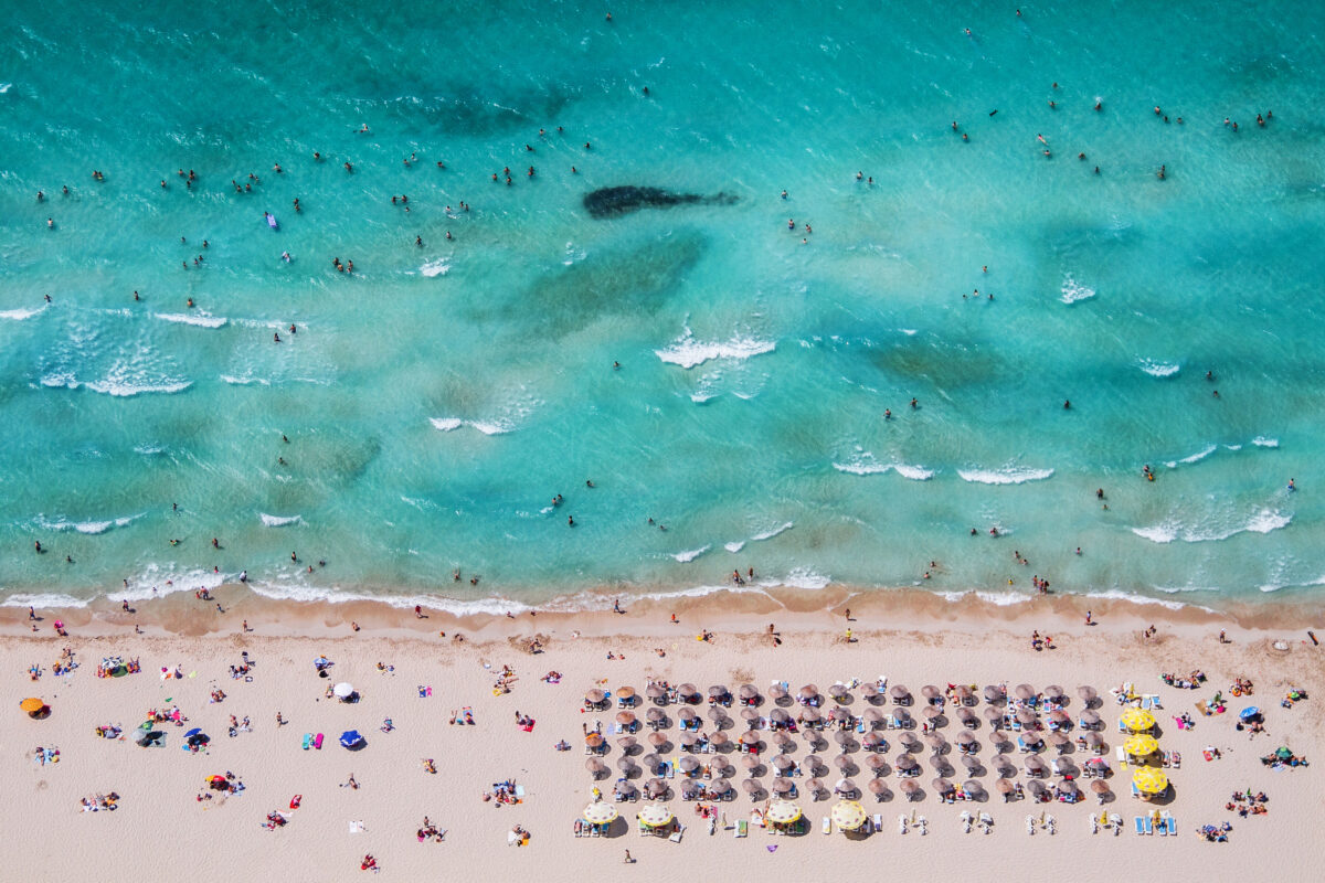 Ilıca Beach in Turkey.