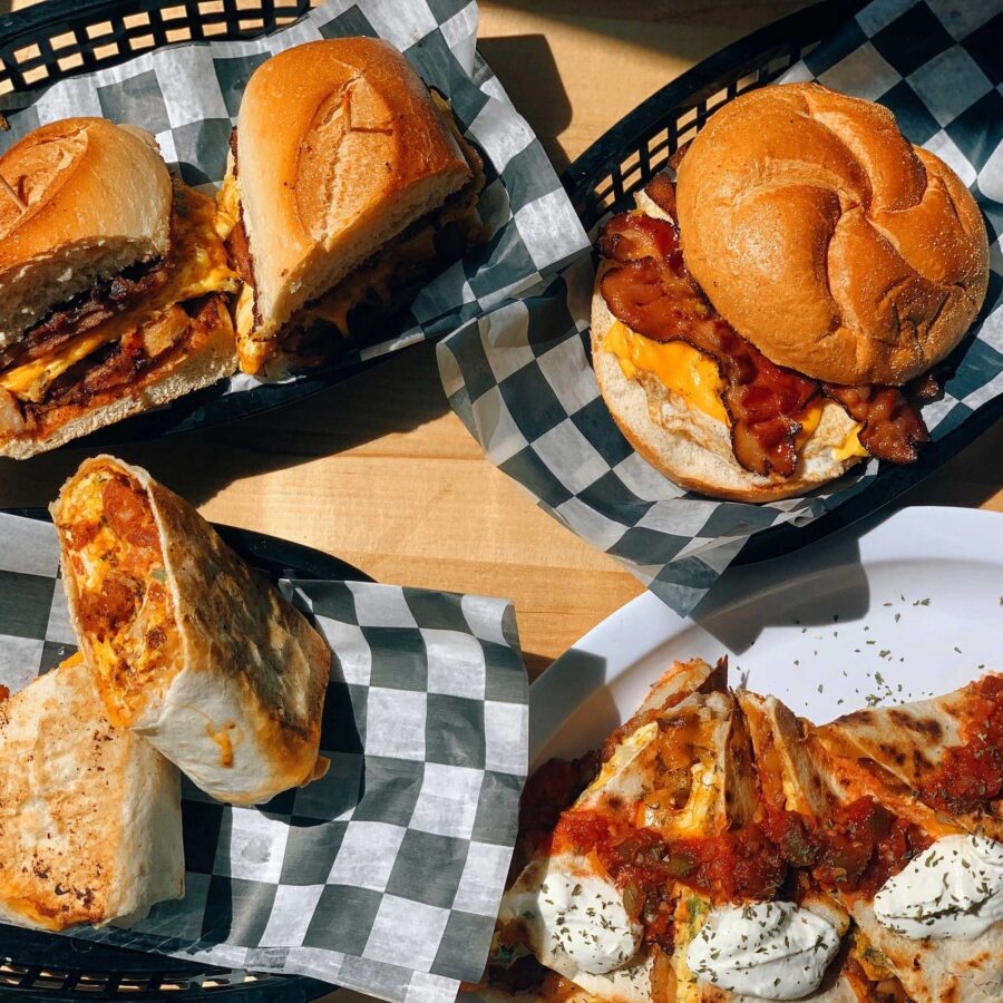 Joes bagel and grill in Bemar.