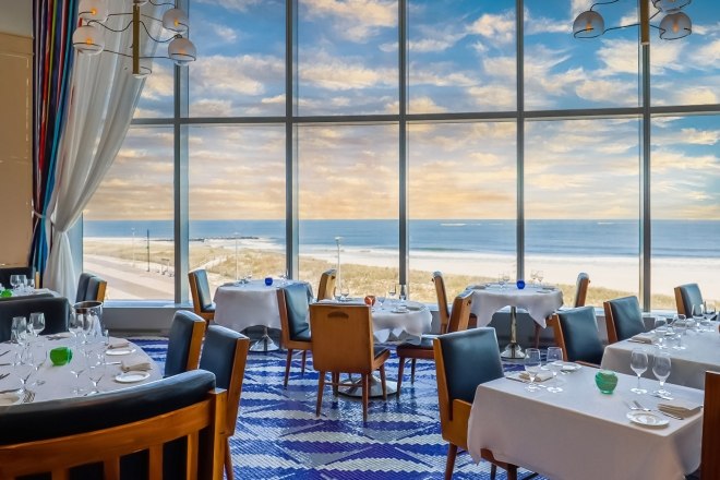 Linguini By The Sea interior dining. 