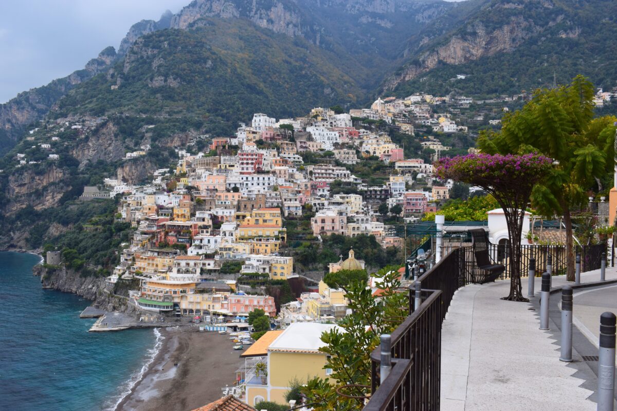 Positano Italy view.