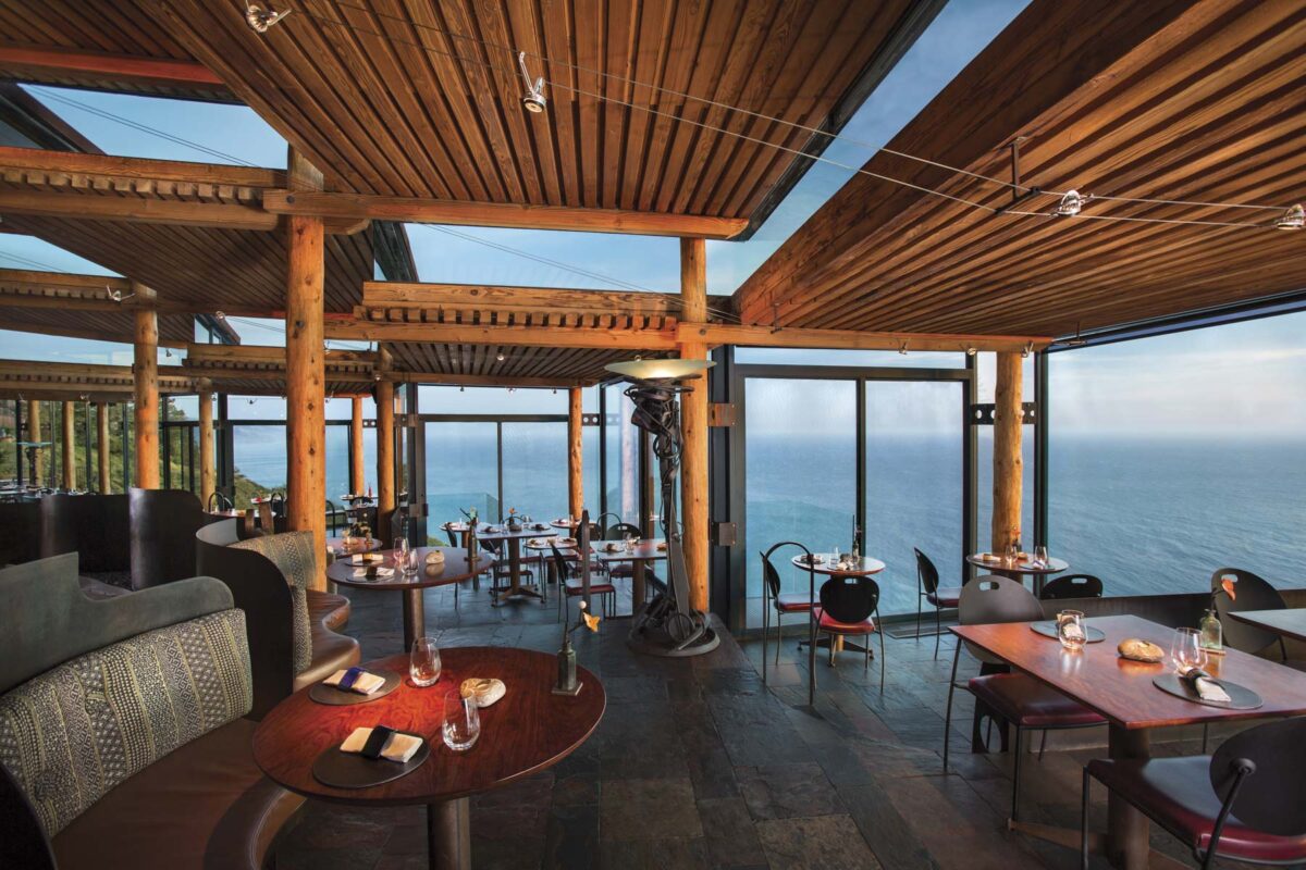 Post Ranch Inn Sierra Mar restaurant.