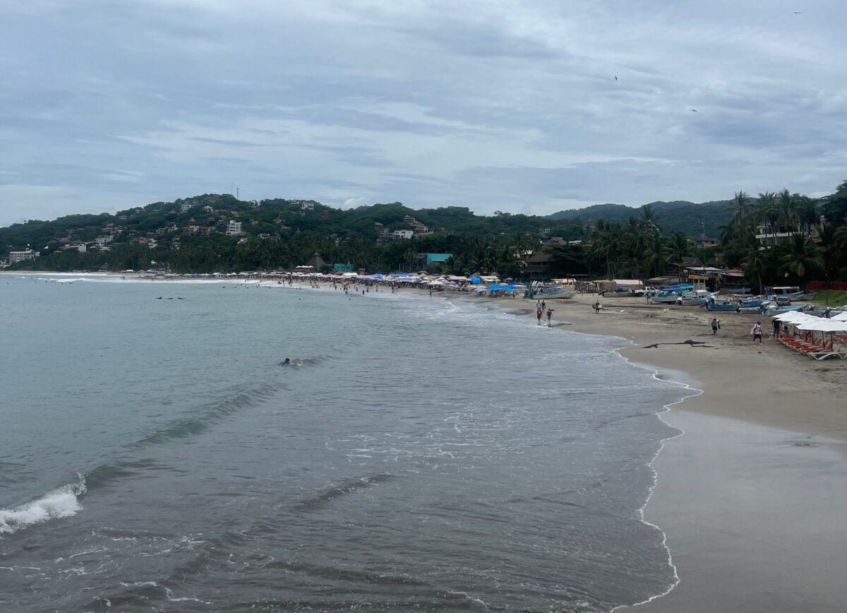 Sayulita main beach.