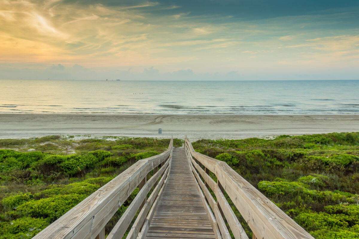 Sunrise on the Beach, Port Aransas Texas