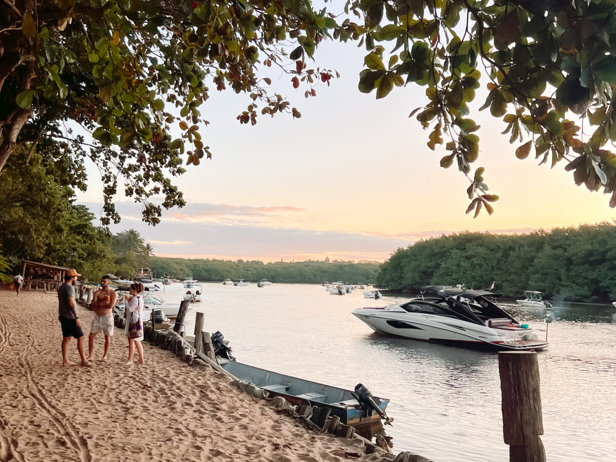 Caraiva beach in Brazil.