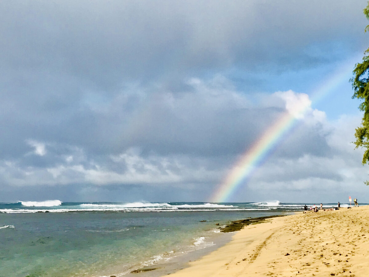 Ke'e Beach.