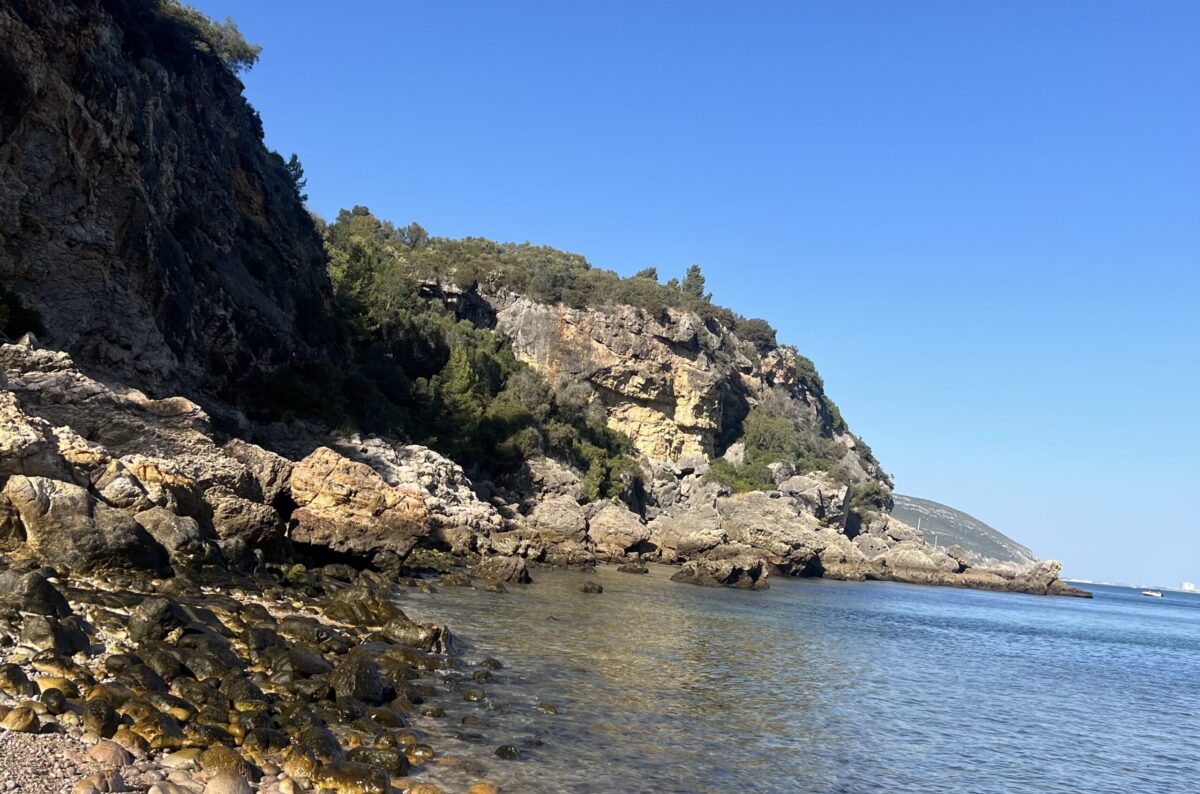 Praia da Azarujinha beach in Portugal