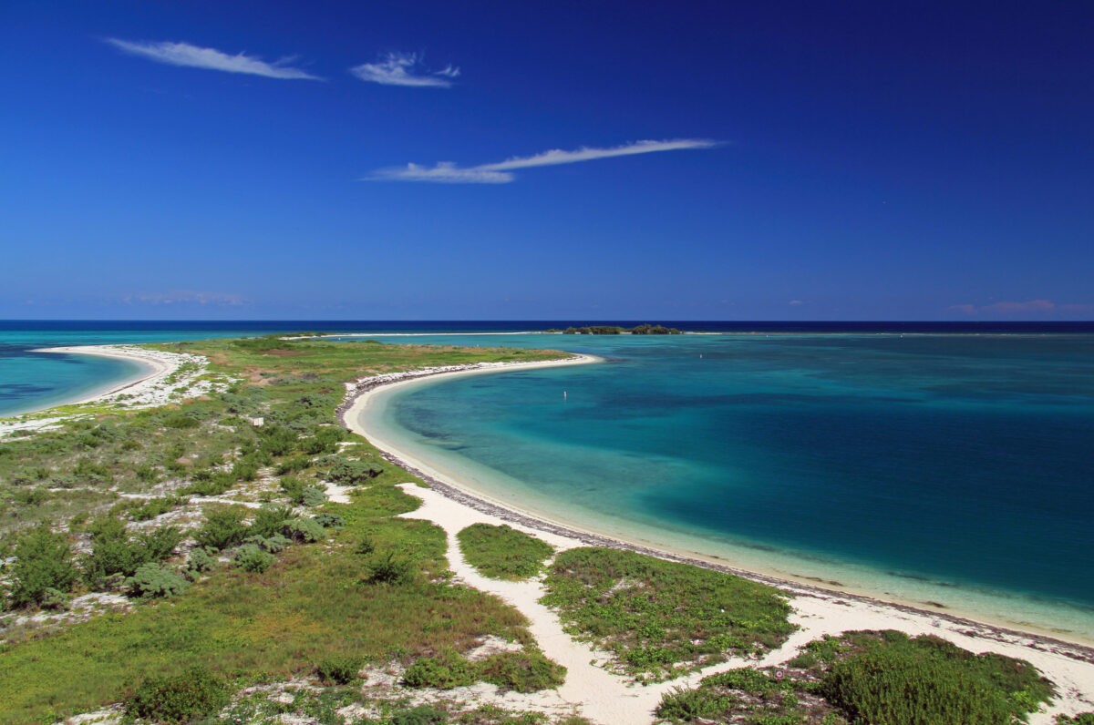 Beautiful Dry Tortugas National Park Landscape.