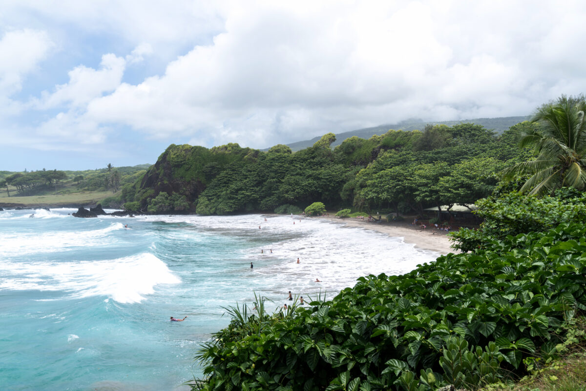 Hamoa Beach, Hana, Maui, Hawaii.