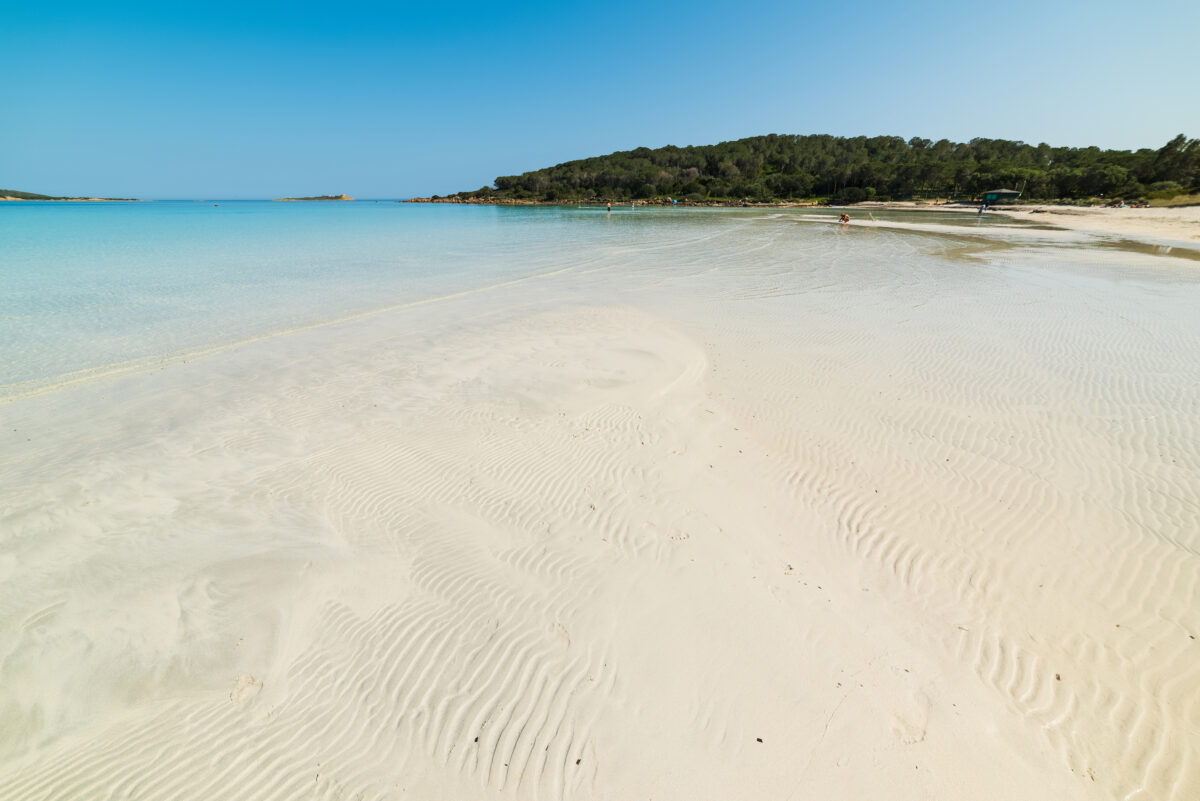 A beautiful day in Berchida beach, Sardinia