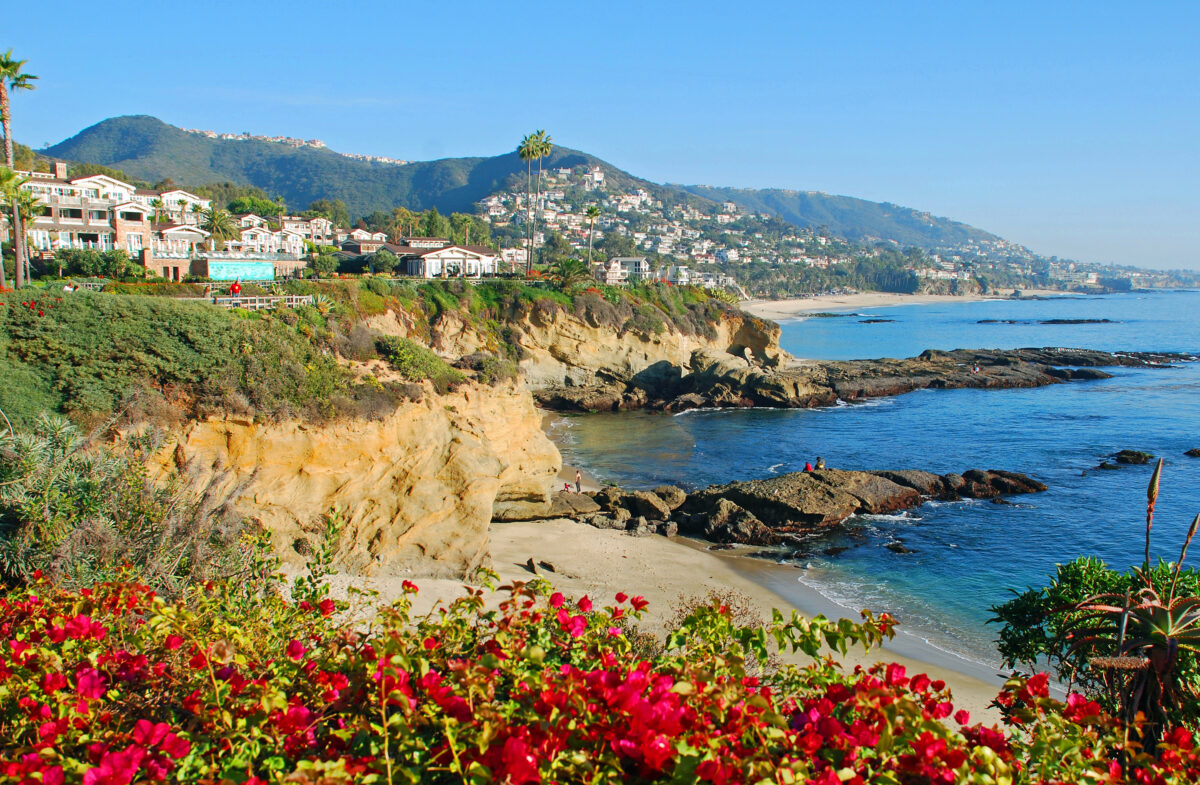 reasure Island Beach at the Montage in Laguna Beach, California, United States.