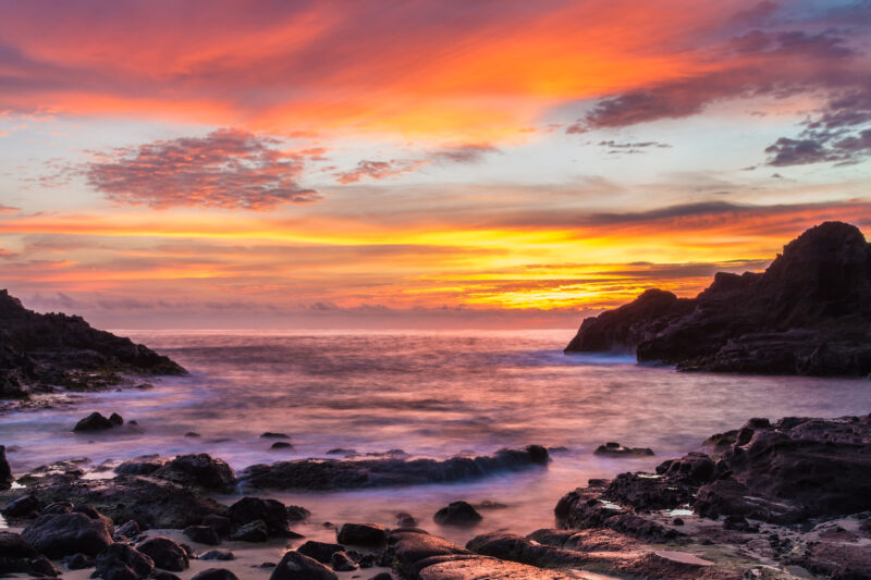 Halona Cove Sunrise.