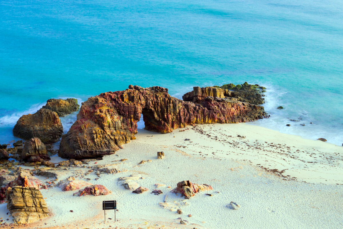 Jericoacoara Beach in Brazil.