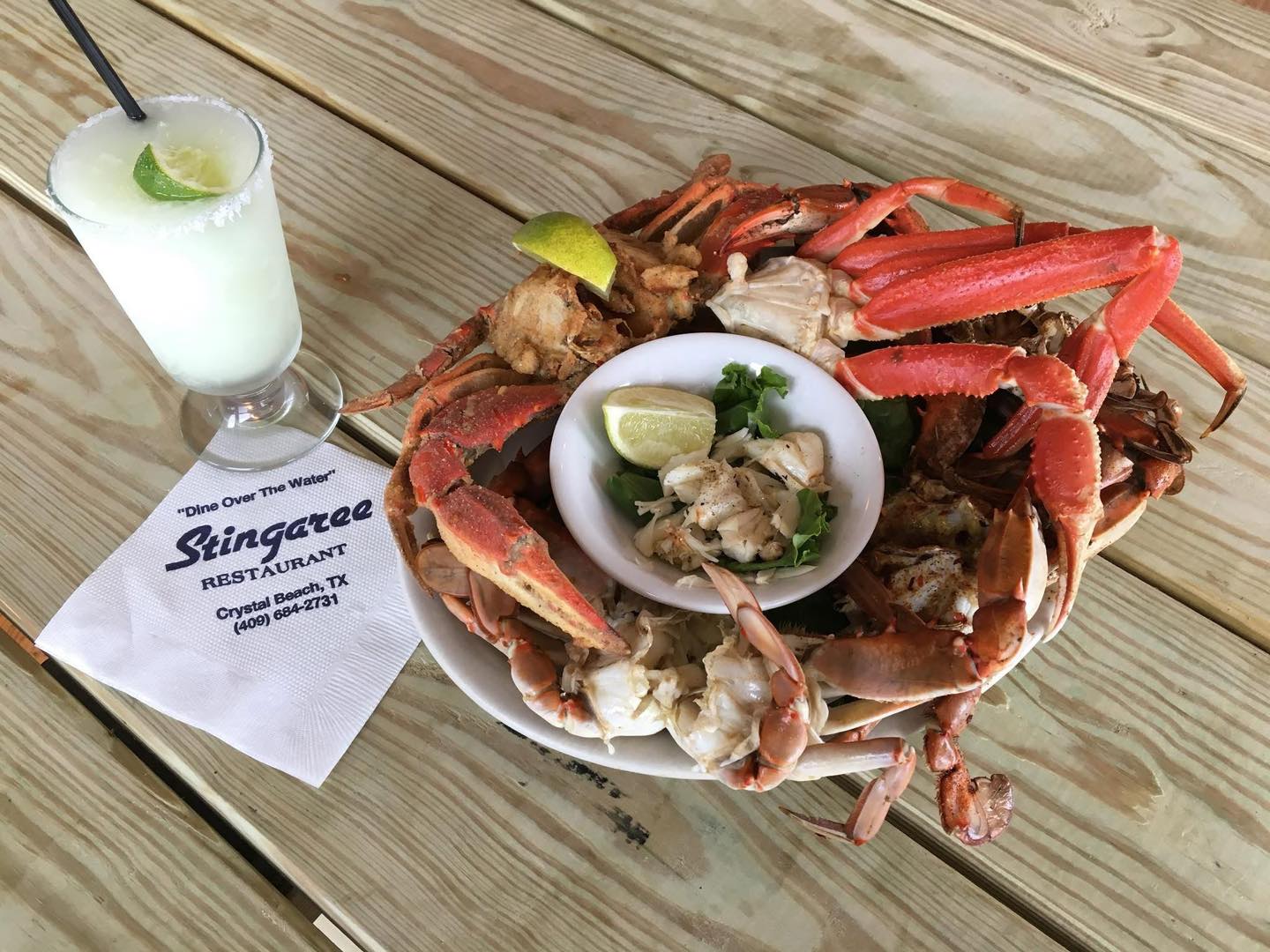 seafood platter at Stingaree Restaurant