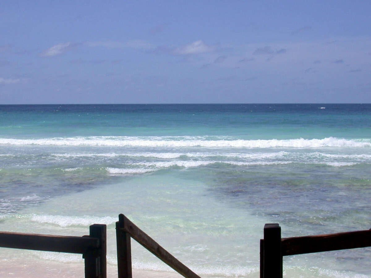 Crane Beach Barbados.