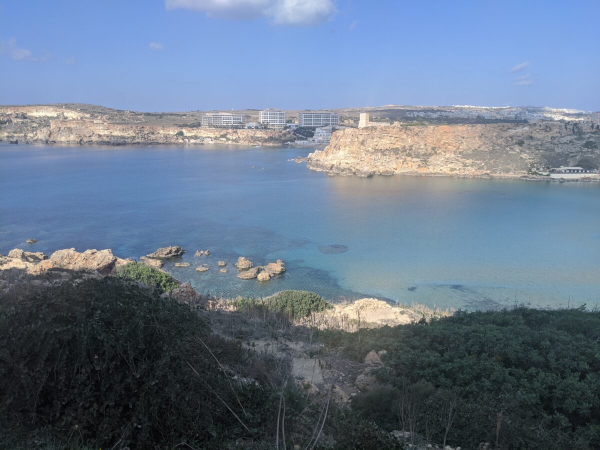 Golden Bay Malta.