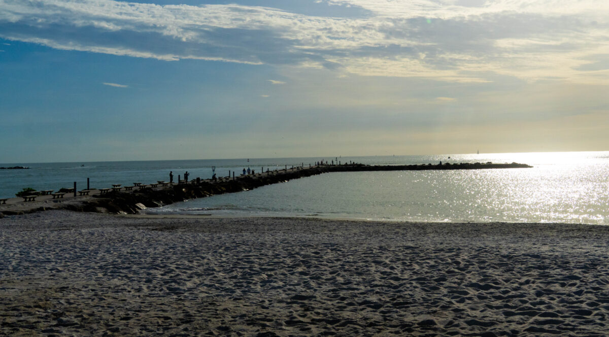 Jetty Park early morning, Fort Pierce, Florida.