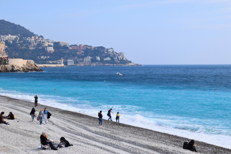 Nice beach.