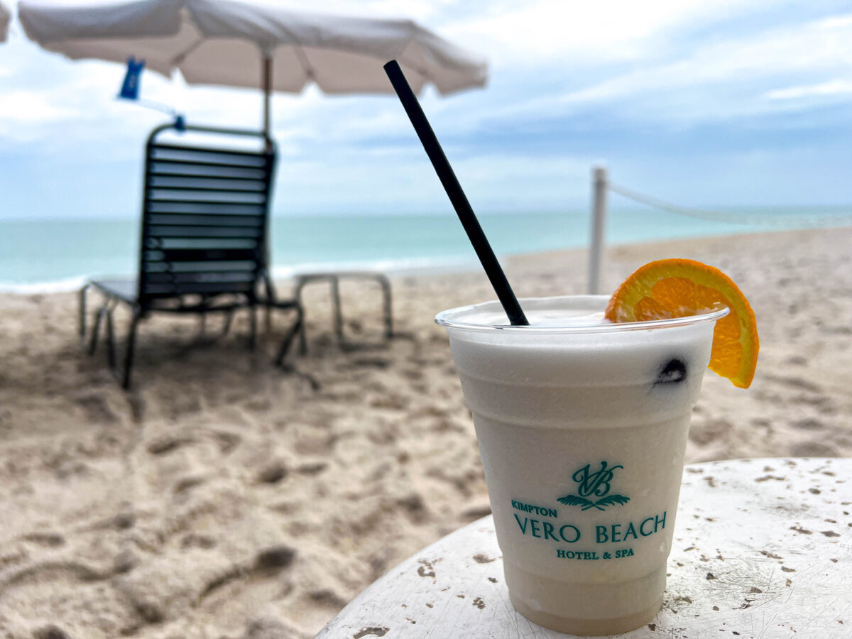 Pina Colada by Beach by beach, Vero Beach Florida.