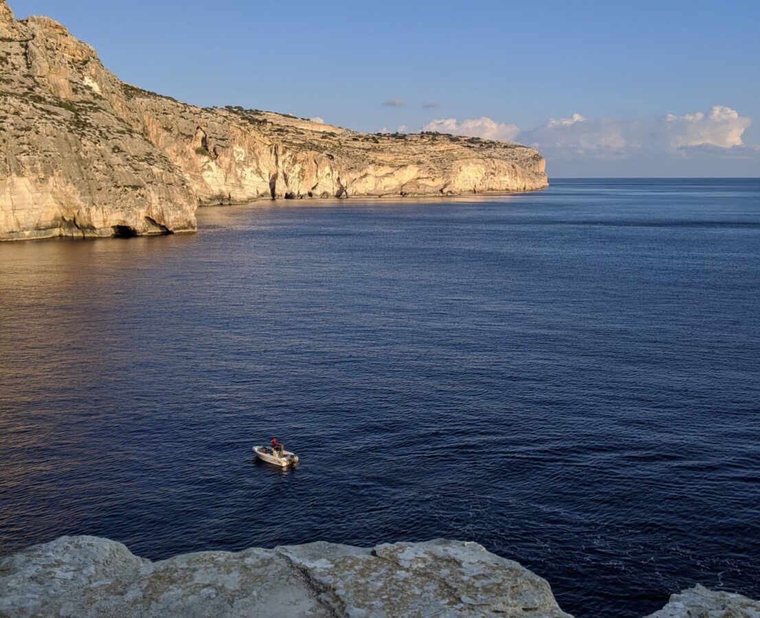 blue lagoon Malta.