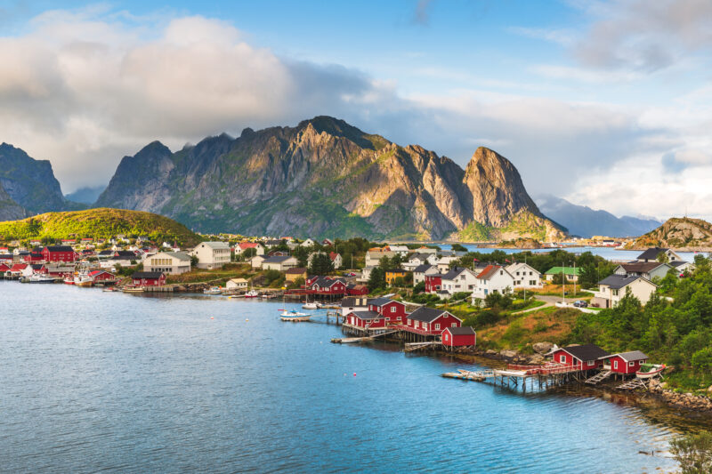 Lofoten, Reine, Norway.