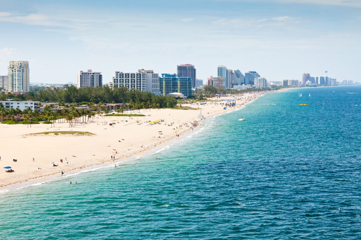 Fort Lauderdale Beach, Ft. Lauderdale, Florida.