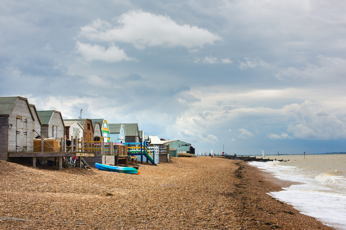 Whitstable Beach huts.