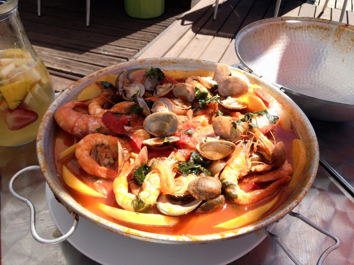  Cataplana is a Portuguese seafood dish, popular on the country`s Algarve coast.