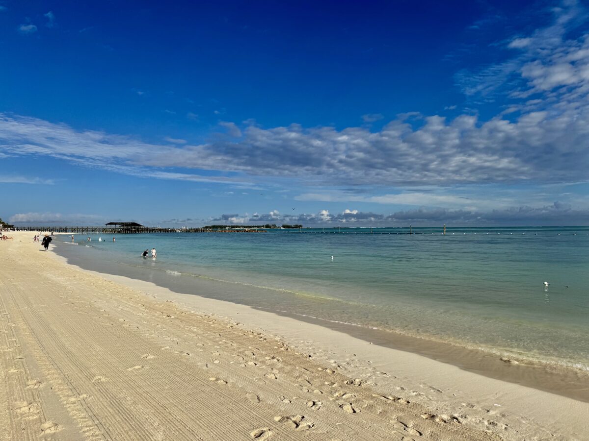 Cable Beach, Bahamas.