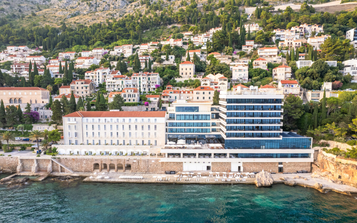 aerial of Hotel Excelsior