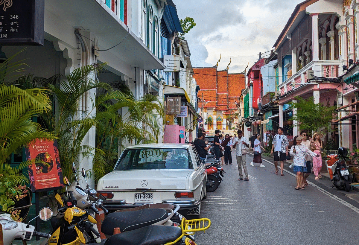 Phuket downtown.