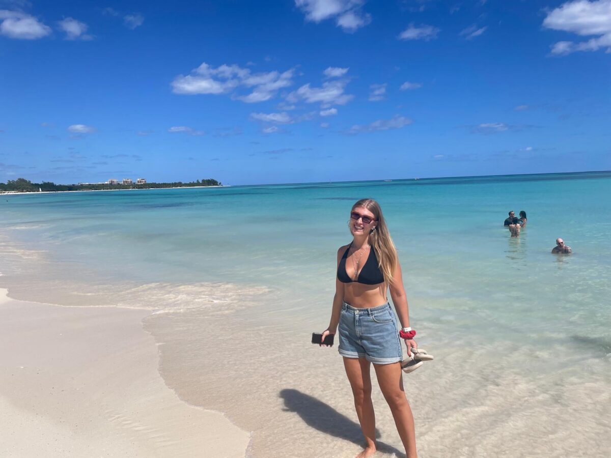 Playa del Carmen beach.