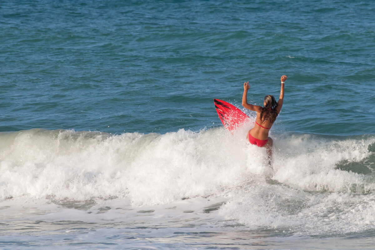 Sebastian Inlet State Park Surfing.
