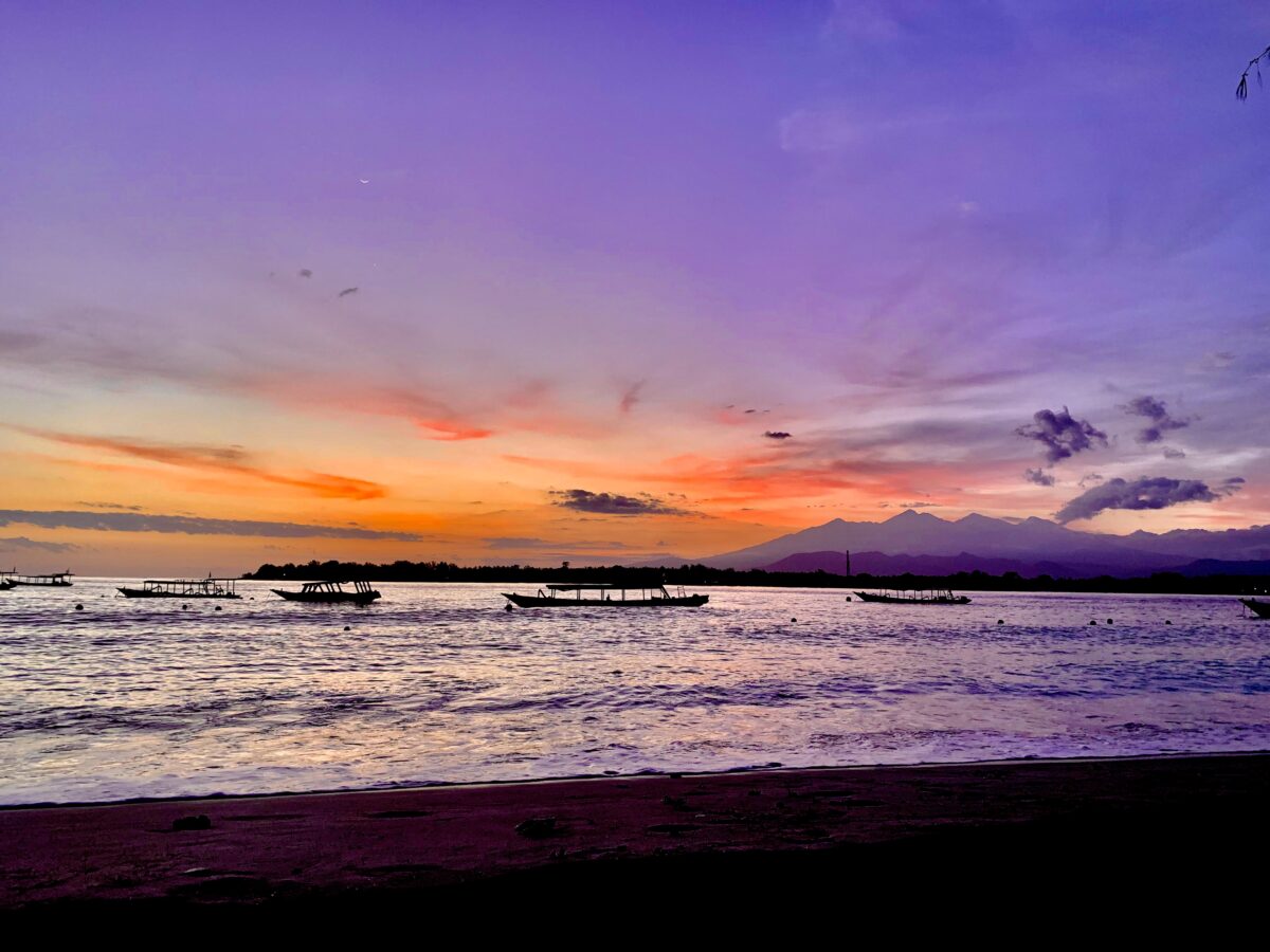 Sunrise from Gili T