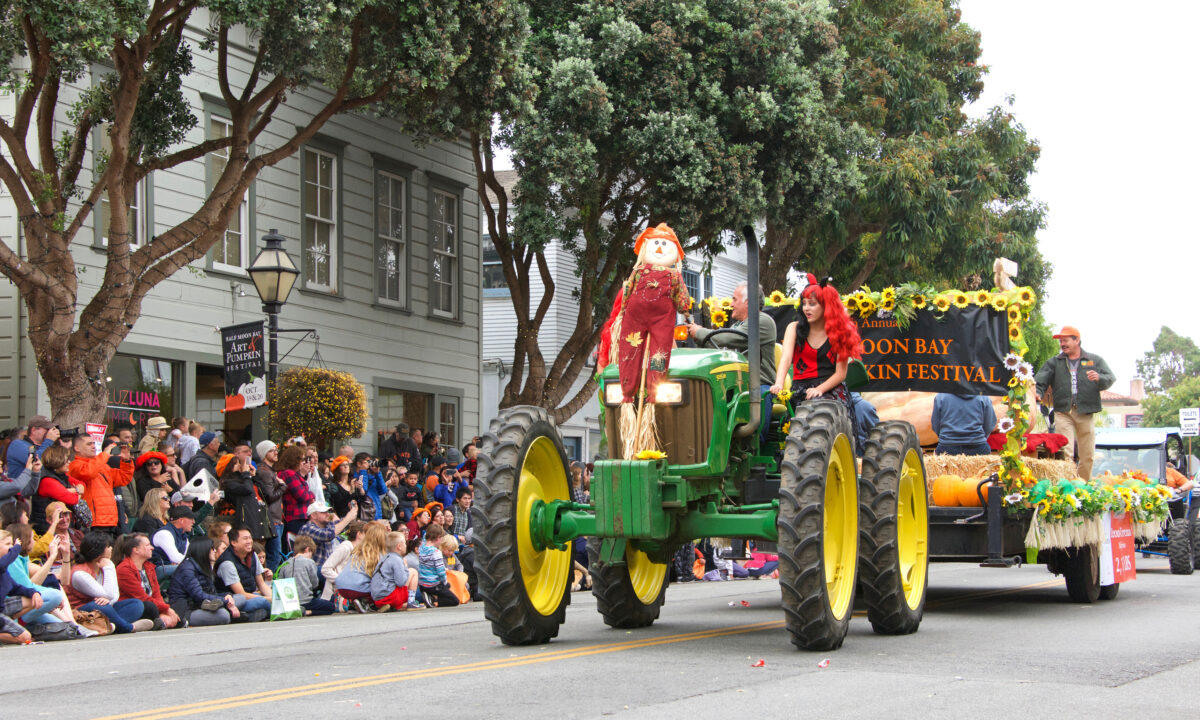 Half Moon Bay Pumpkin Festival and Parade.
