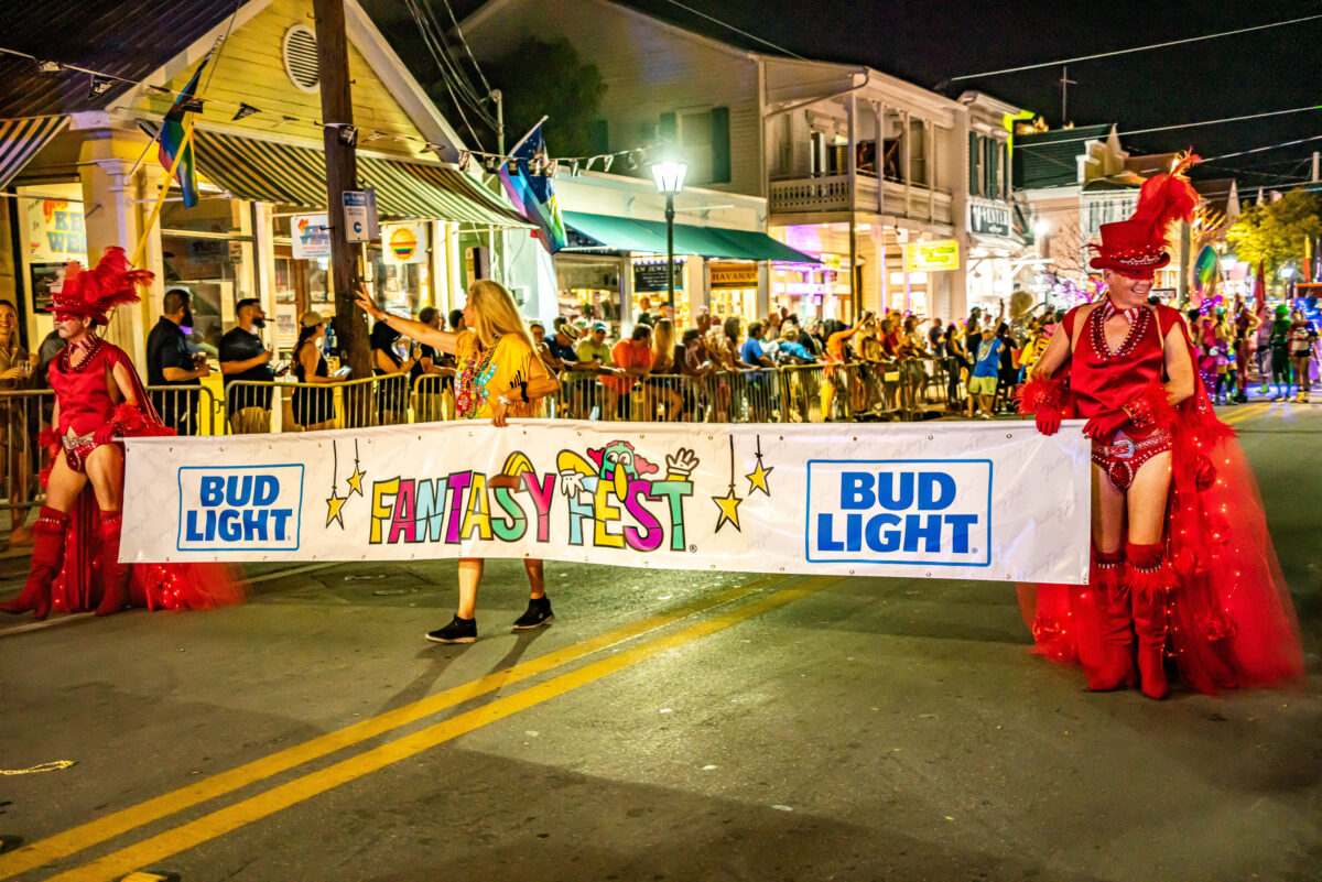 Fantasy parade Key West Florida.