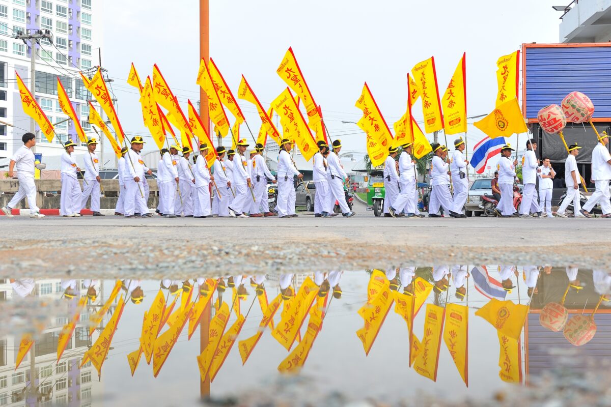 Nine Emperor Gods Festival in Thailand.