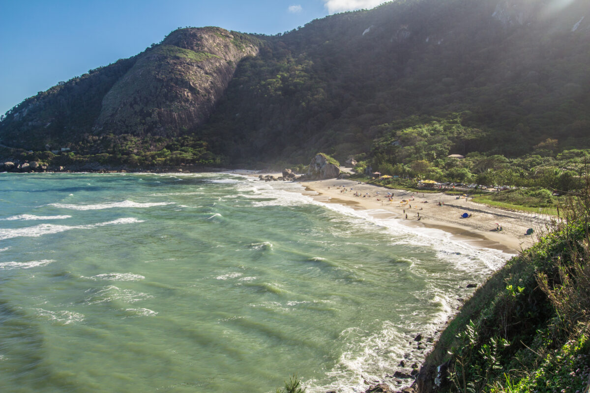 Prainha Beach in Rio de Janeiro, RJ, Brazil.
