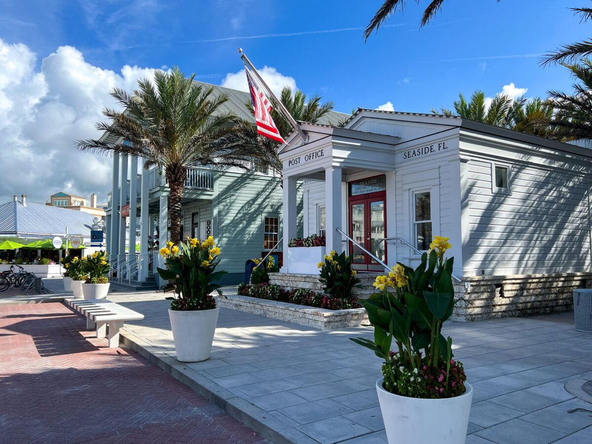 The Seaside,FL Post Office.