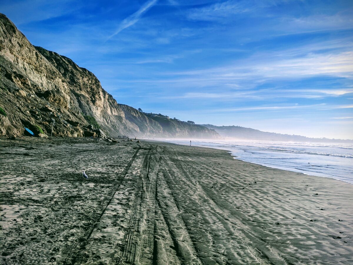 Blacks Beach, La Jolla, California.