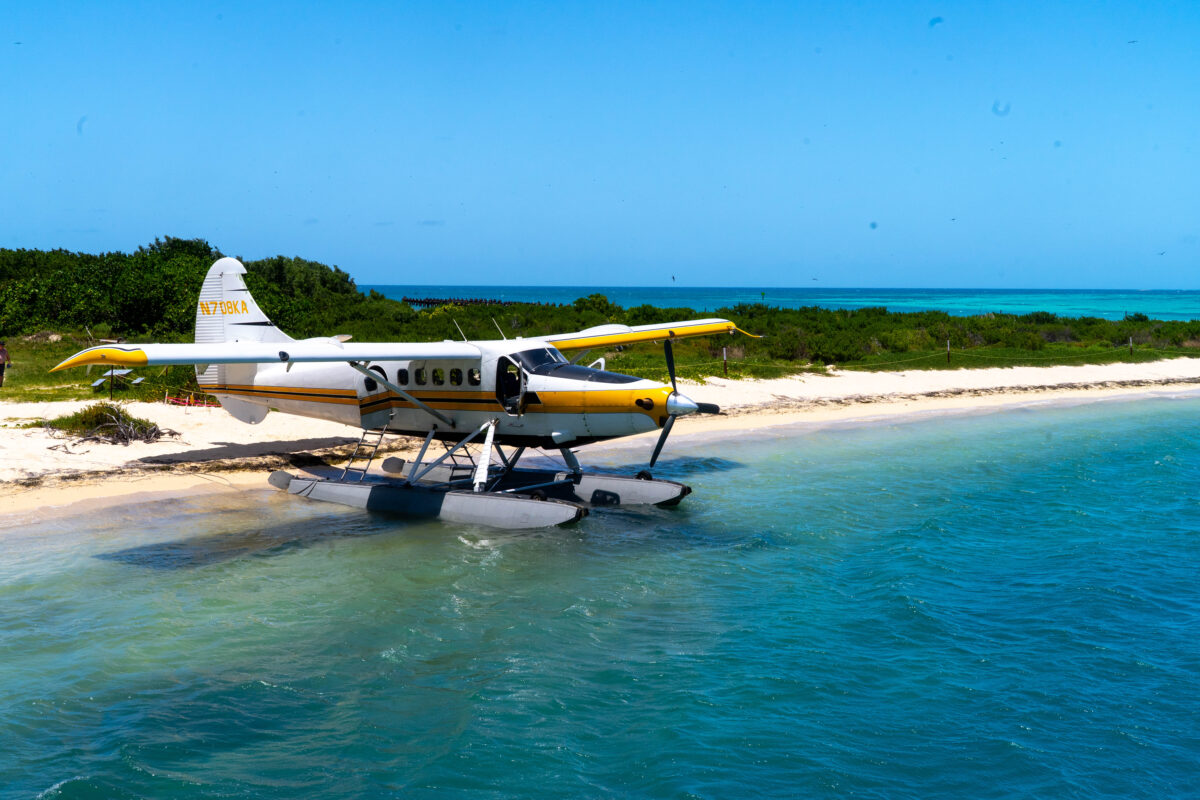 seaplane dry tortugas, Key West, Florida.