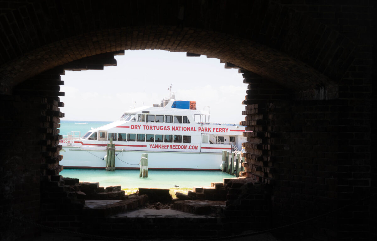yankee freedom ferry dry tortugas, Key West, Florida.